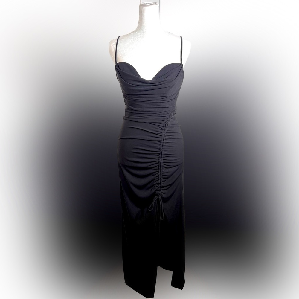 NWT ‼️ Zara Gown Thin Stap Maxi sz XS